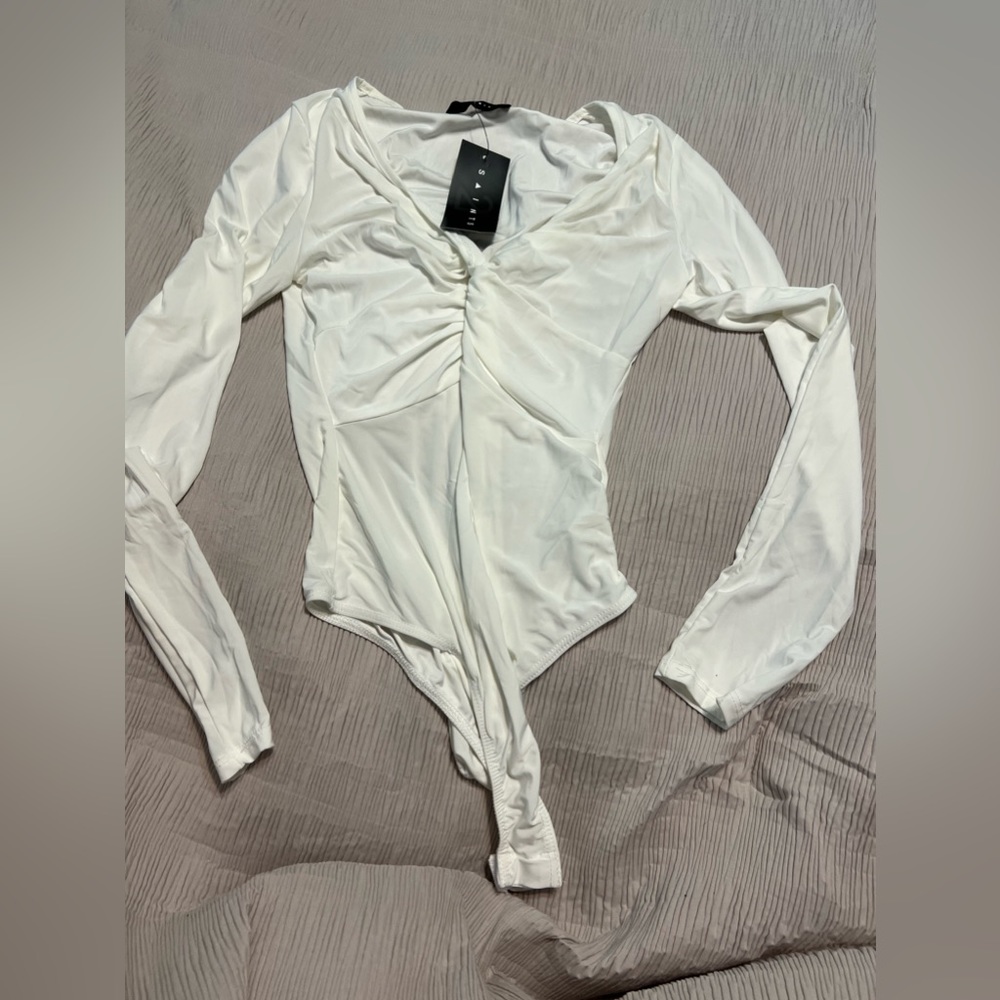 Womens white bodysuit *BRAND NEW*